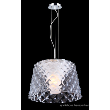 Cozy Transparent Dining Pendant Lamp with Glass Shade (MD4163-CL)